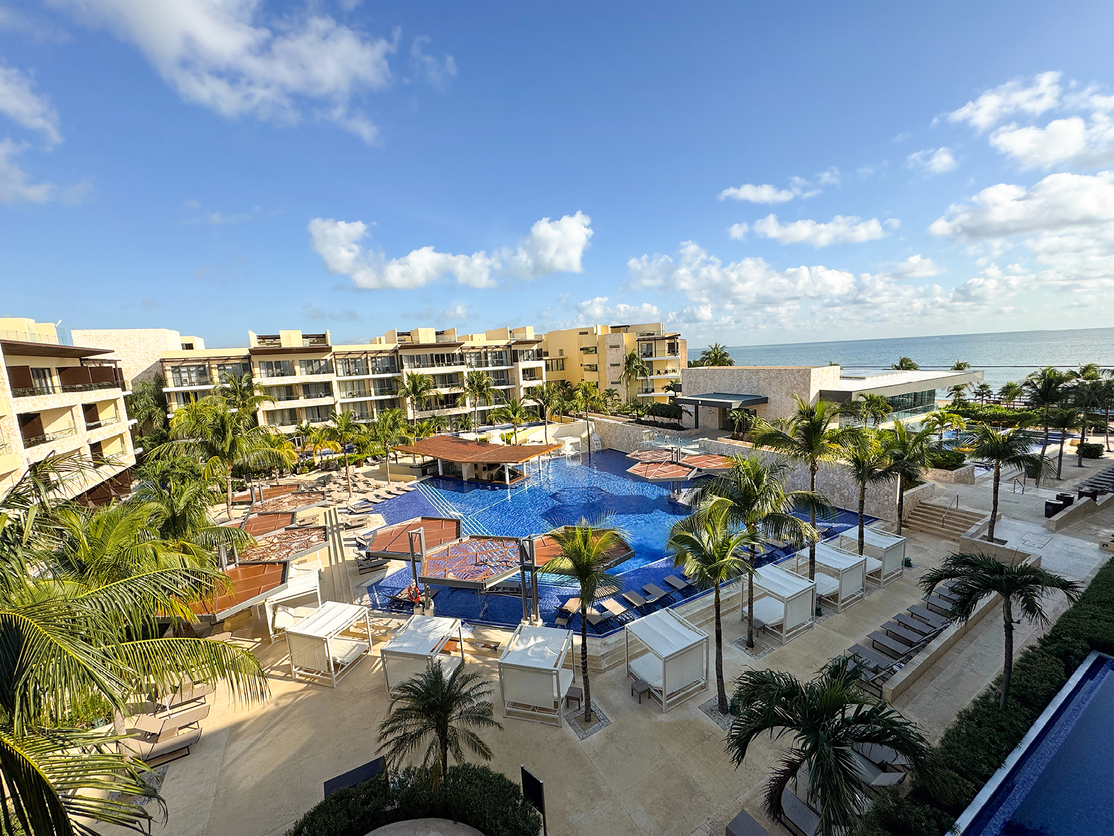 Hideaway at Royalton Riviera Cancun adults-only all-inclusive resort with modern pools, swim-out suites, and beachfront luxury near Cancun.